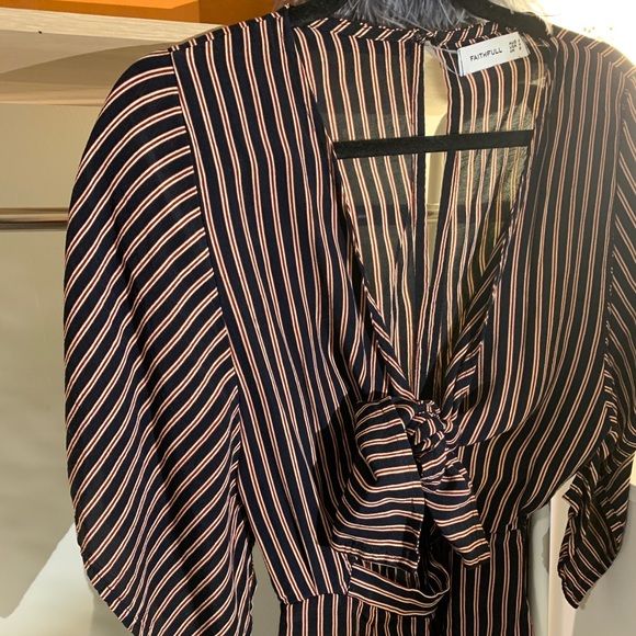 Faithfull the brand Striped jumpsuit - Picture 6 of 8